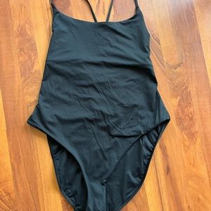 Everlane String One Piece Bathing Suit